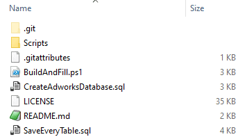 Run the Flyway database build